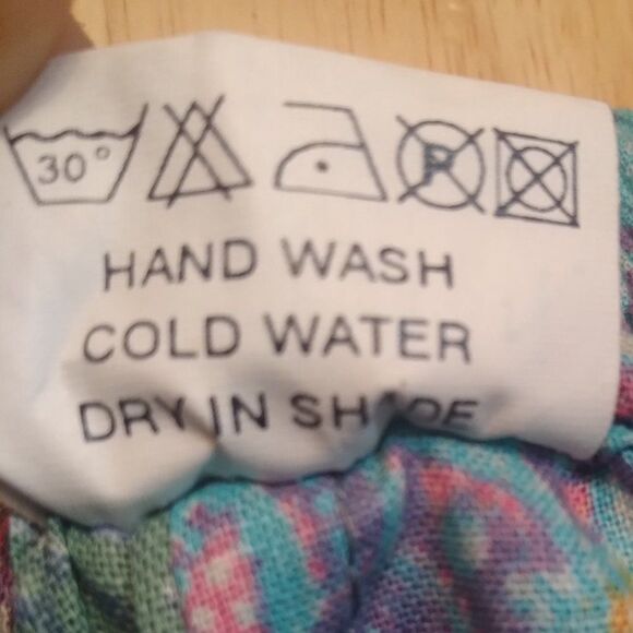 Vintage Floral Madras Boho Hippie Patchwork Festival Sweat Pants - Picture 5 of 7